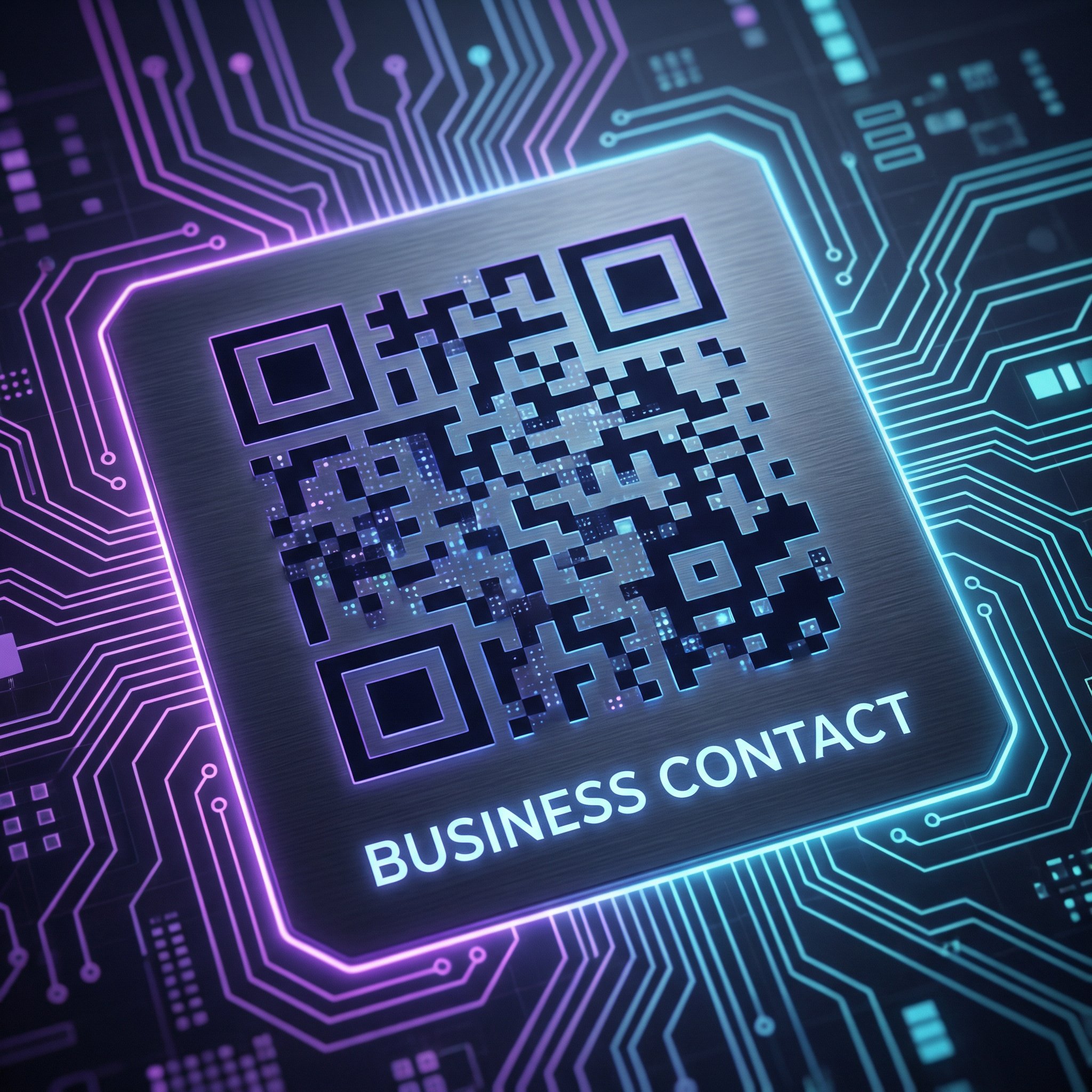 少女萝莉商务二维码